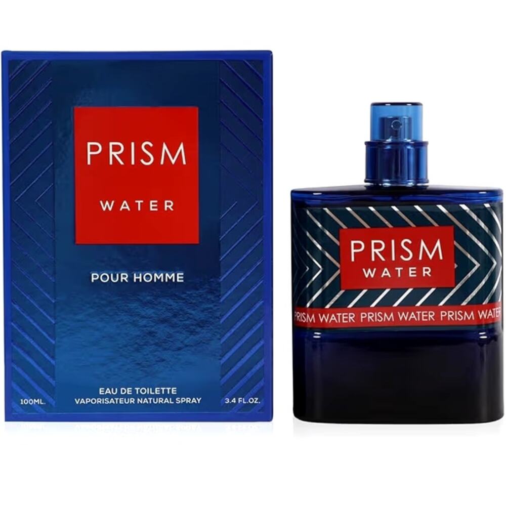 Prism Water For Men Cologne Spray EAU De Toilette Natural Spay 3.4 oz